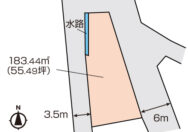 岡山市北区田益　土地　890万円　ミサワホーム